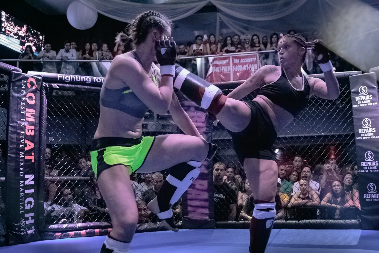 Combat Night head kick