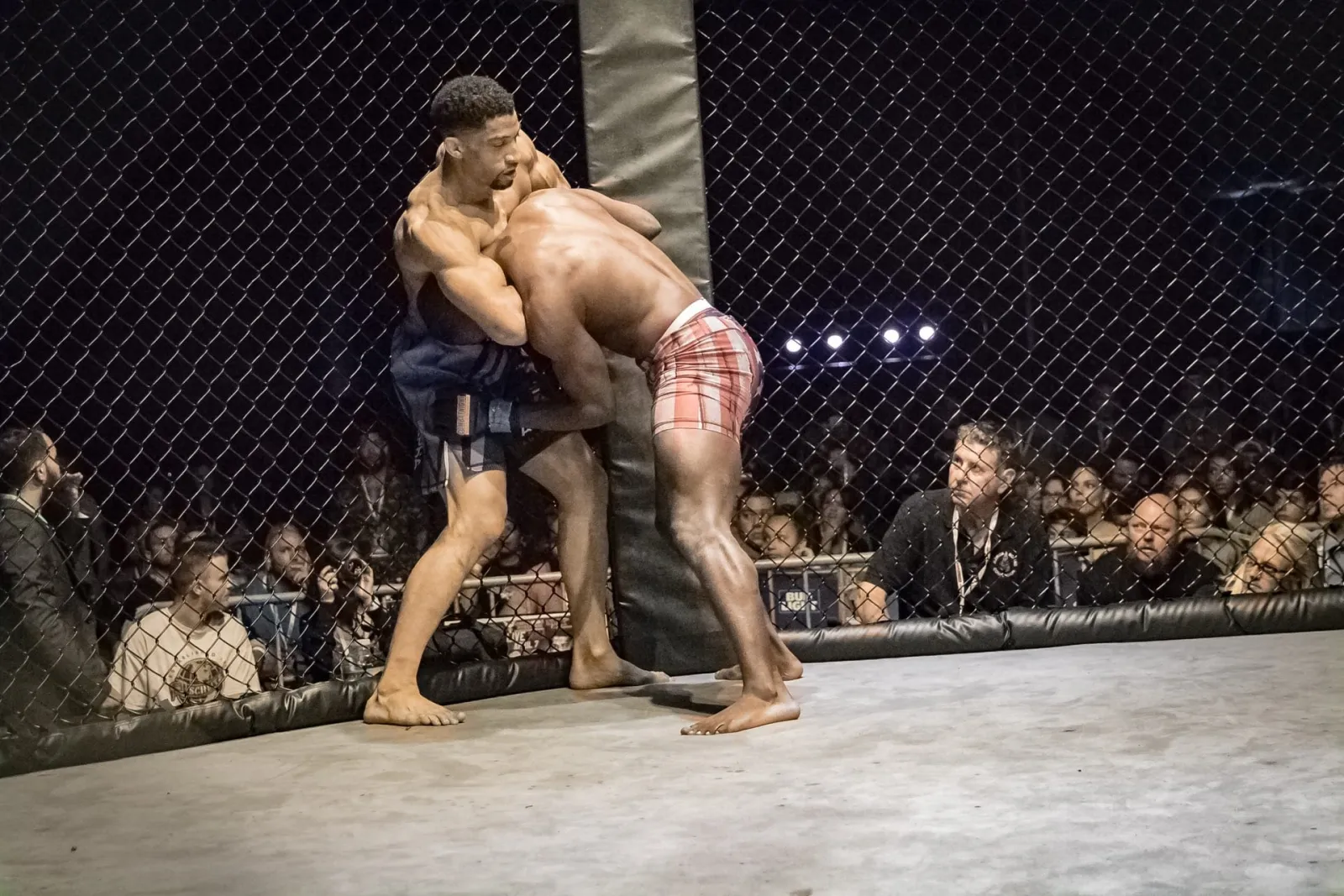 A packed Combat Night arena on fight night in Florida